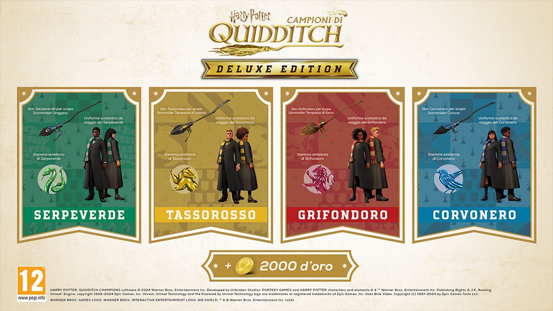 Harry Potter Campioni di Quidditch Deluxe Edition